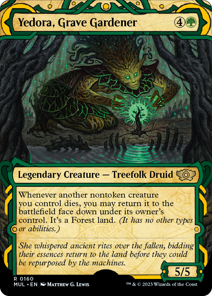 Yedora, Grave Gardener (Halo Foil) [Multiverse Legends] - Magic: The Gathering - Card Brawlers | Quebec | Canada |