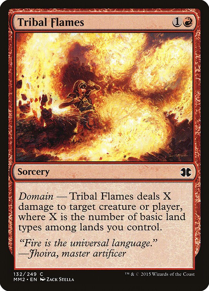 Tribal Flames [Modern Masters 2015] - Magic: The Gathering - Card Brawlers | Quebec | Canada |