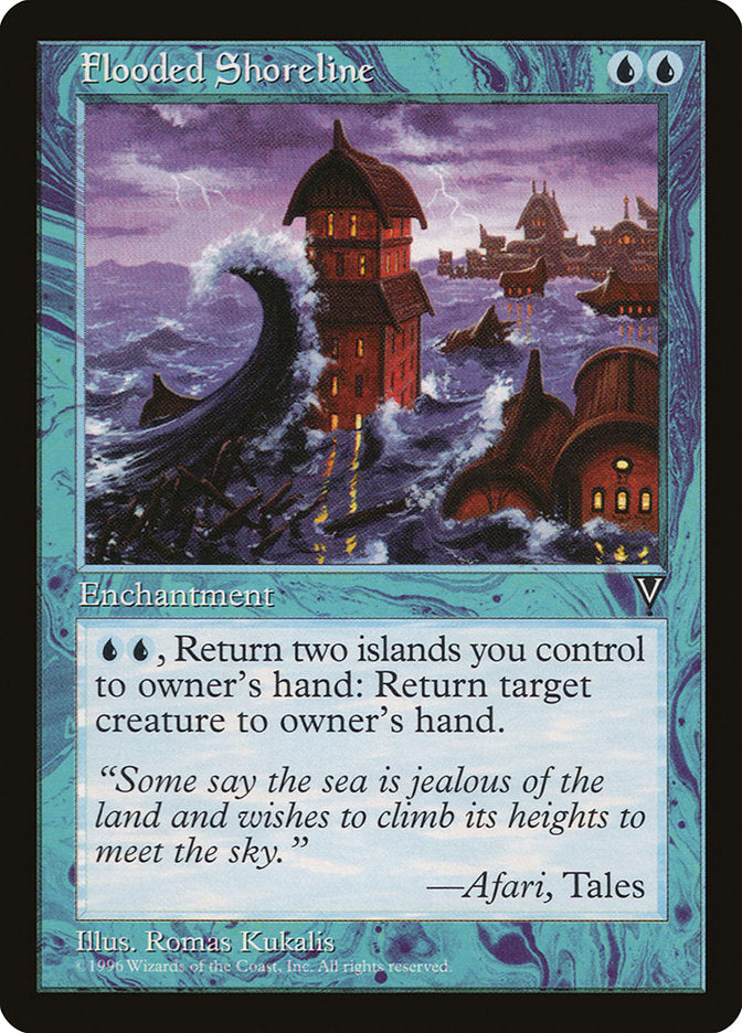 Flooded Shoreline [Visions] - Magic: The Gathering - Card Brawlers | Quebec | Canada |