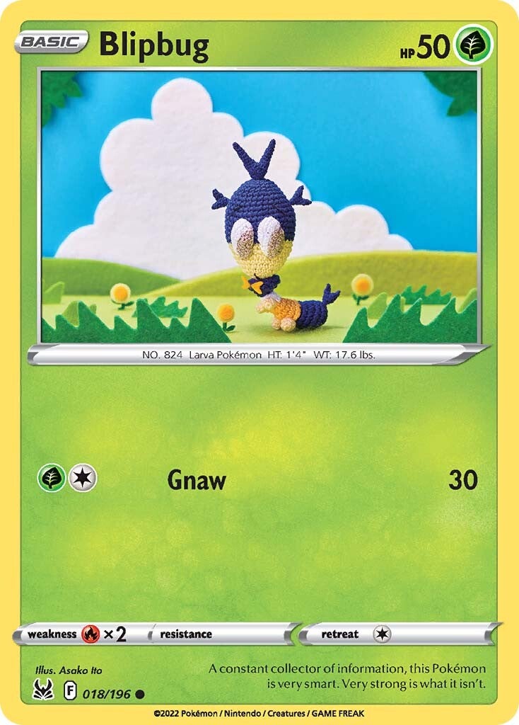 Blipbug (018/196) [Sword & Shield: Lost Origin] - Pokémon - Card Brawlers | Quebec | Canada |