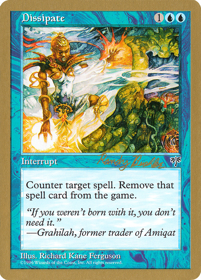 Dissipate (Randy Buehler) [World Championship Decks 1998] - Magic: The Gathering - Card Brawlers | Quebec | Canada |
