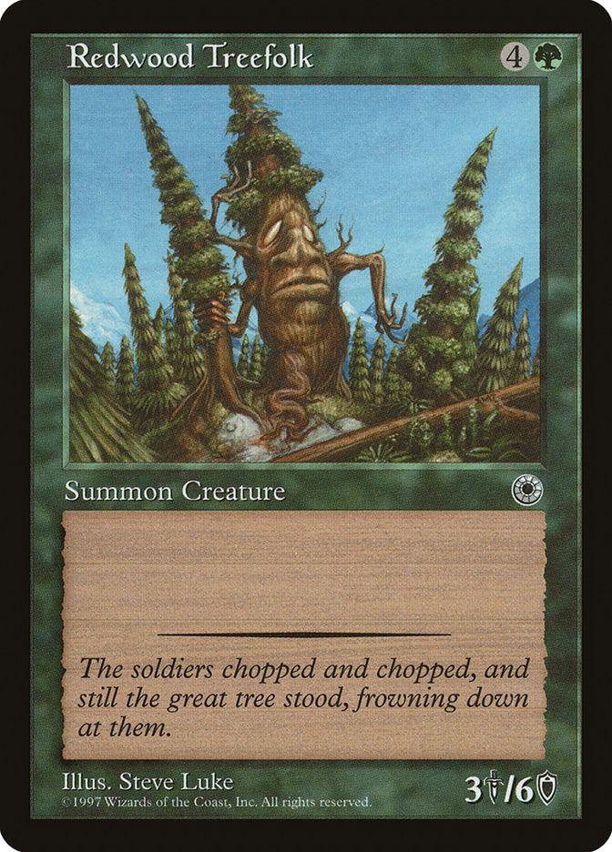 Redwood Treefolk [Portal] - Magic: The Gathering - Card Brawlers | Quebec | Canada |