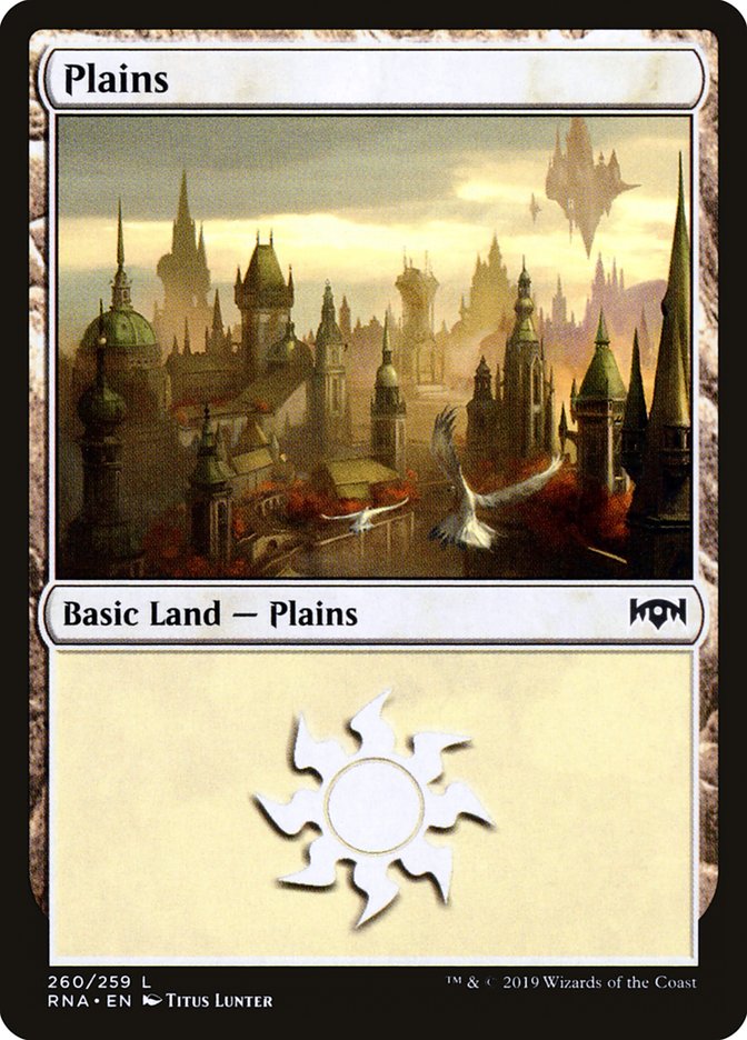 Plains (260) [Ravnica Allegiance] - Magic: The Gathering - Card Brawlers | Quebec | Canada |