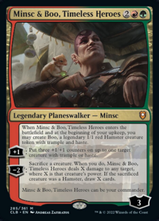 Minsc & Boo, Timeless Heroes [Commander Legends: Battle for Baldur's Gate] - Magic: The Gathering - Card Brawlers | Quebec | Canada |