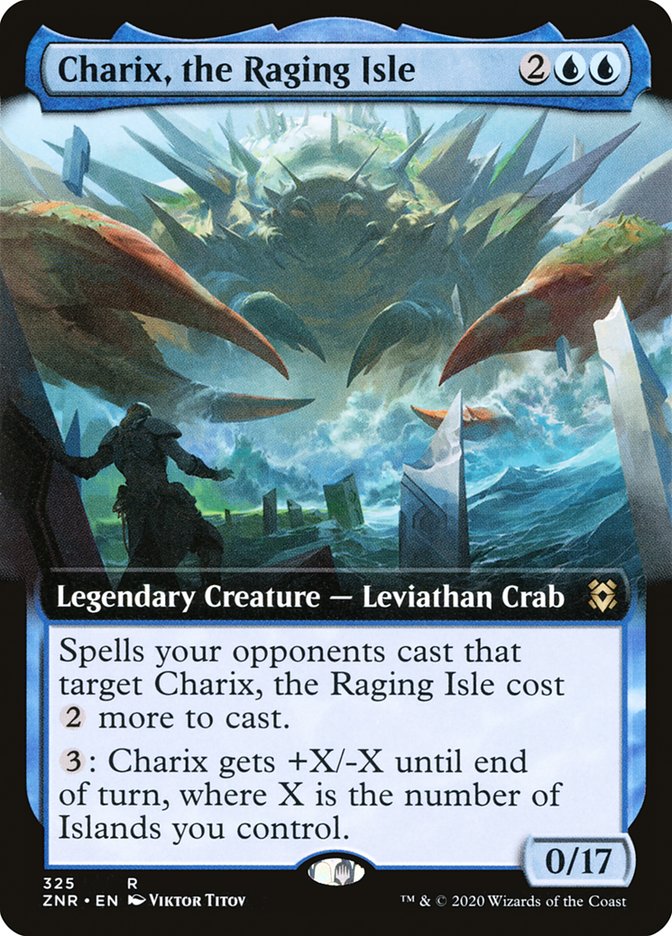 Charix, the Raging Isle (Extended Art) [Zendikar Rising] - Magic: The Gathering - Card Brawlers | Quebec | Canada |