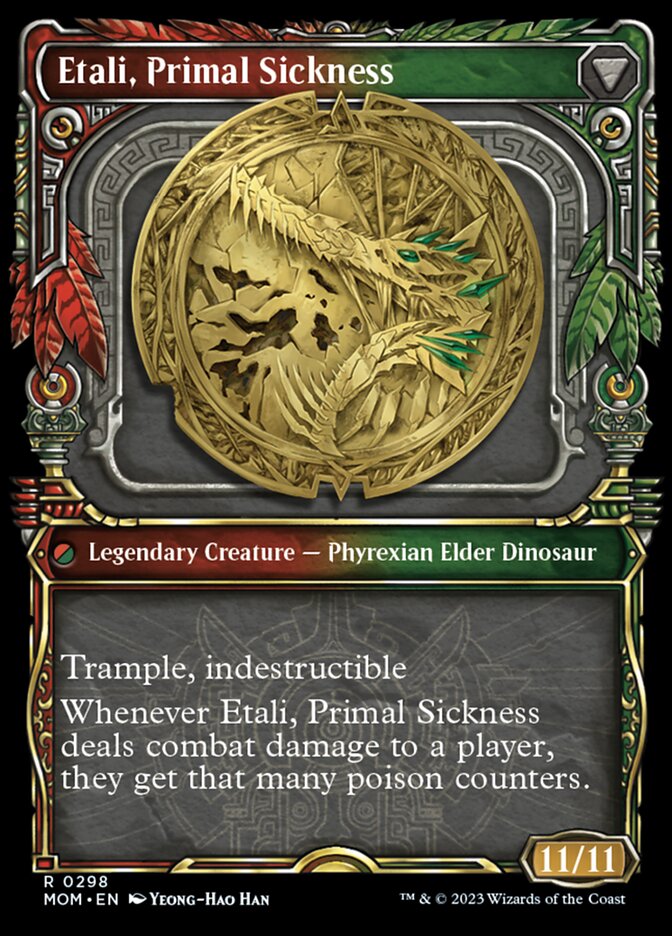 Etali, Primal Conqueror // Etali, Primal Sickness (Showcase Planar Booster Fun) [March of the Machine] - Magic: The Gathering - Card Brawlers | Quebec | Canada |