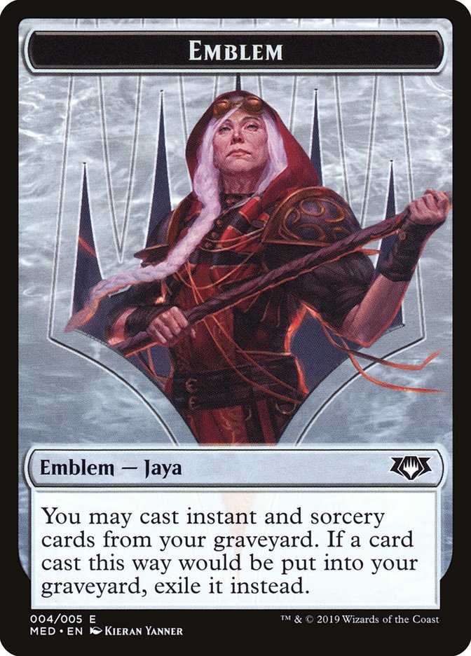 Jaya Ballard Emblem [Mythic Edition Tokens] - Magic: The Gathering - Card Brawlers | Quebec | Canada |