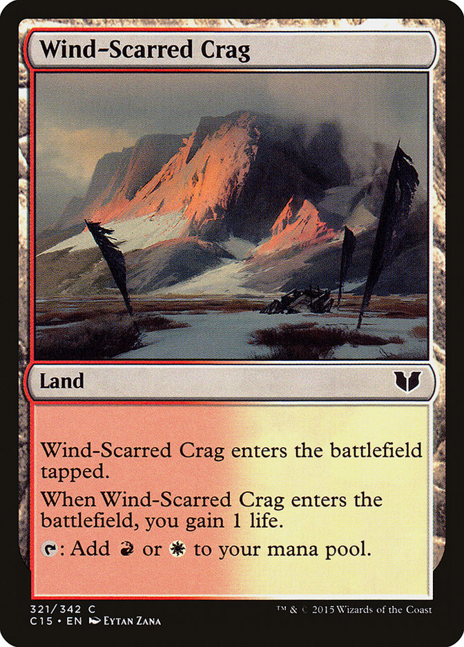 Wind-Scarred Crag [Commander 2015] - Magic: The Gathering - Card Brawlers | Quebec | Canada |