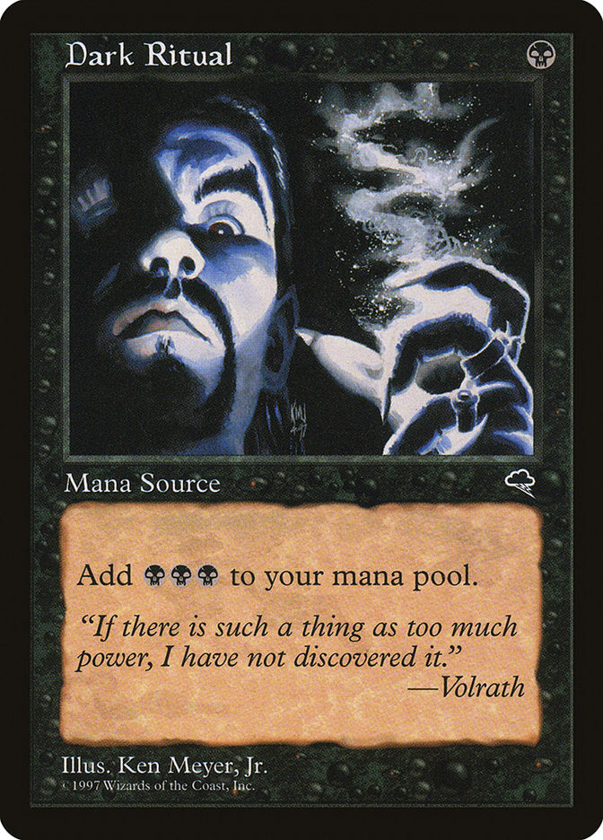 Dark Ritual [Tempest] - Magic: The Gathering - Card Brawlers | Quebec | Canada |