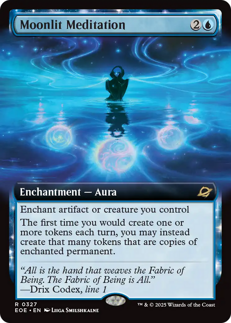 Moonlit Meditation (Extended Art) [Edge of Eternities] - Magic: The Gathering - Card Brawlers | Quebec | Canada |