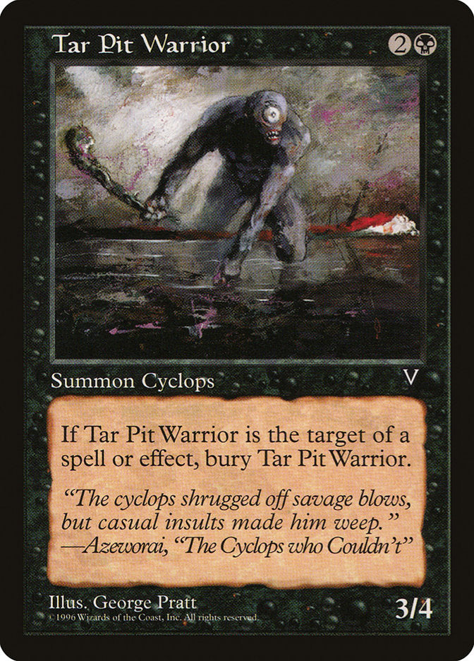 Tar Pit Warrior [Visions] - Magic: The Gathering - Card Brawlers | Quebec | Canada |