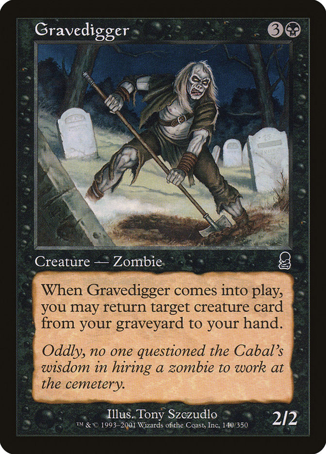 Gravedigger [Odyssey] - Magic: The Gathering - Card Brawlers | Quebec | Canada |