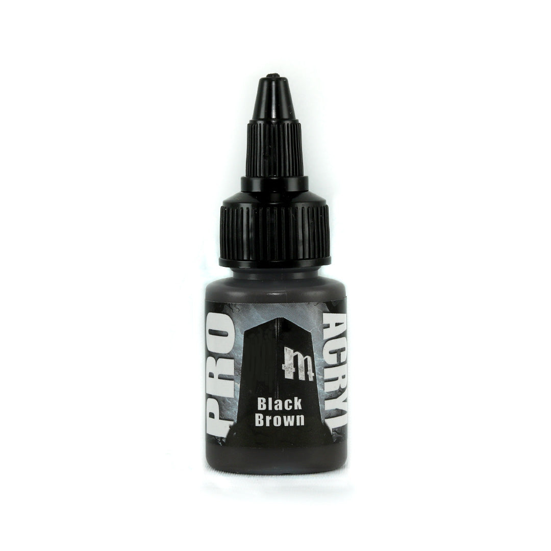 PRO Acryl - Paint - MPA-040 - Black Brown