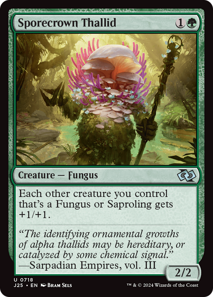 Sporecrown Thallid [Foundations Jumpstart] - Magic: The Gathering - Card Brawlers | Quebec | Canada |