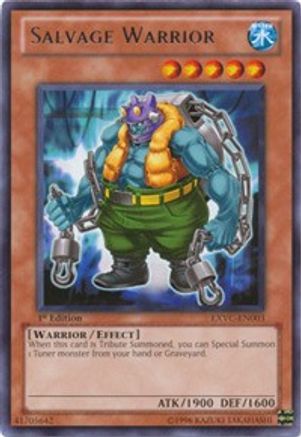 Salvage Warrior [EXVC-EN003] Rare - Yu-Gi-Oh! - Card Brawlers | Quebec | Canada |