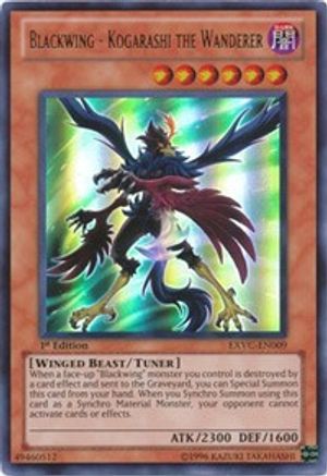 Blackwing - Kogarashi the Wanderer [EXVC-EN009] Ultra Rare - Yu-Gi-Oh! - Card Brawlers | Quebec | Canada |