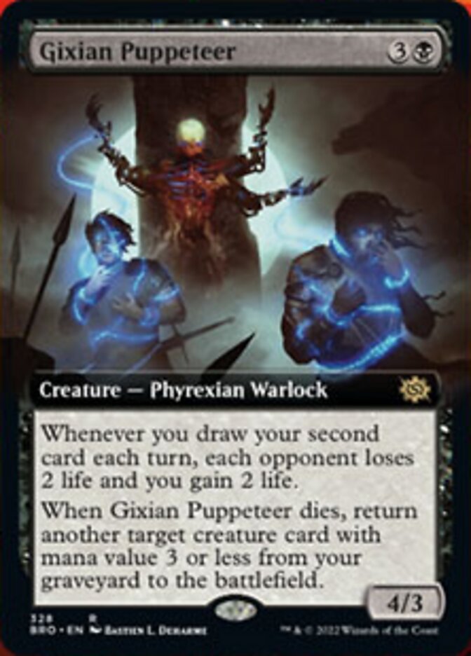 Gixian Puppeteer (Extended Art) [The Brothers' War] - Magic: The Gathering - Card Brawlers | Quebec | Canada |