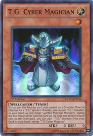 T.G. Cyber Magician [EXVC-EN016] Super Rare - Yu-Gi-Oh! - Card Brawlers | Quebec | Canada |