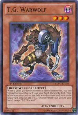T.G. Warwolf [EXVC-EN020] Common - Yu-Gi-Oh! - Card Brawlers | Quebec | Canada |