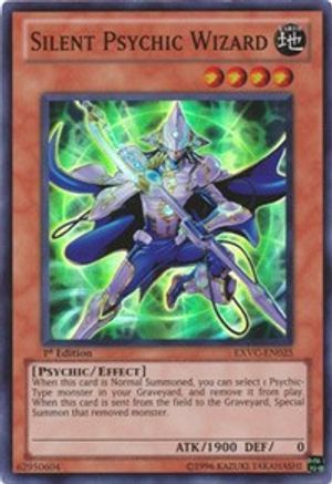 Silent Psychic Wizard [EXVC-EN025] Super Rare