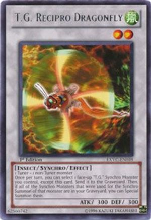 T.G. Recipro Dragonfly [EXVC-EN039] Rare - Yu-Gi-Oh! - Card Brawlers | Quebec | Canada |