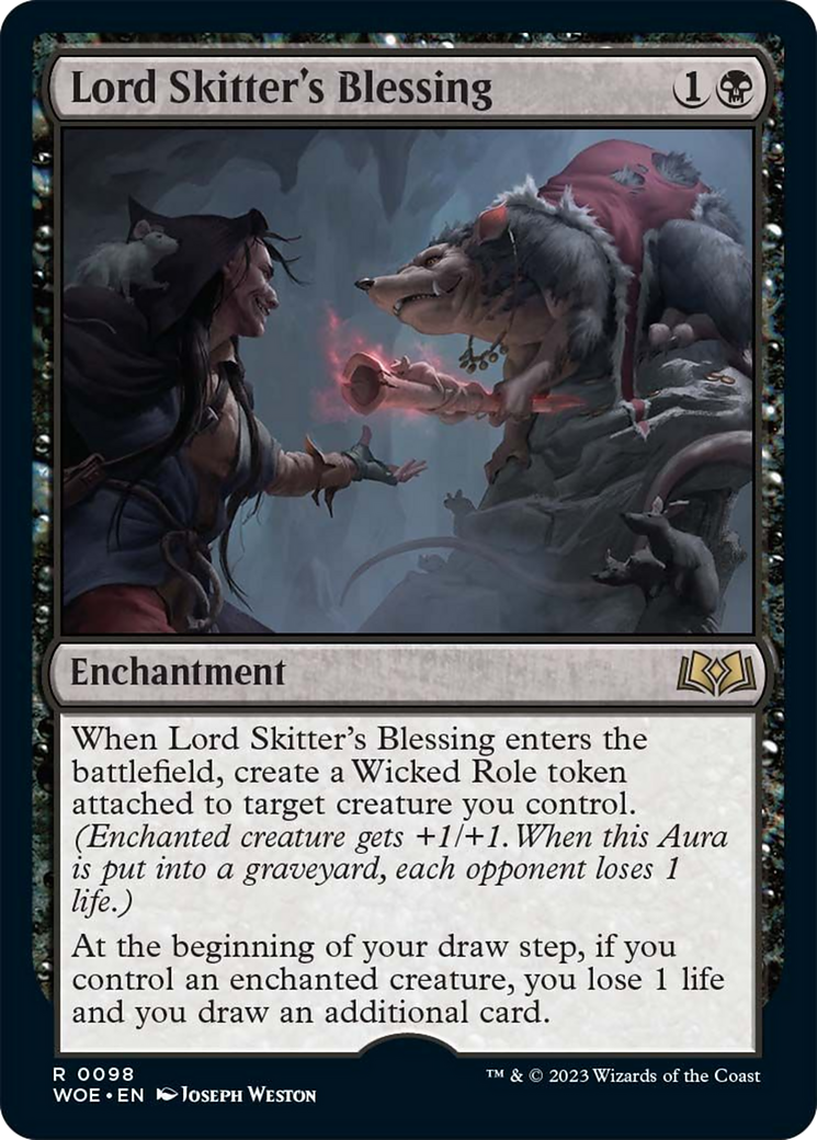 Lord Skitter's Blessing [Wilds of Eldraine] - Magic: The Gathering - Card Brawlers | Quebec | Canada |