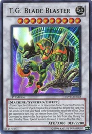 T.G. Blade Blaster [EXVC-EN042] Ultra Rare - Yu-Gi-Oh! - Card Brawlers | Quebec | Canada |
