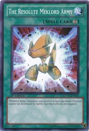 The Resolute Meklord Army [EXVC-EN051] Common - Yu-Gi-Oh! - Card Brawlers | Quebec | Canada |