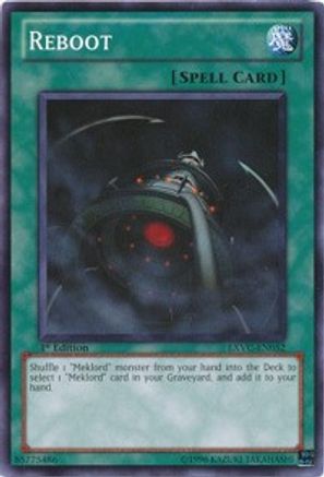 Reboot [EXVC-EN052] Common - Yu-Gi-Oh! - Card Brawlers | Quebec | Canada |