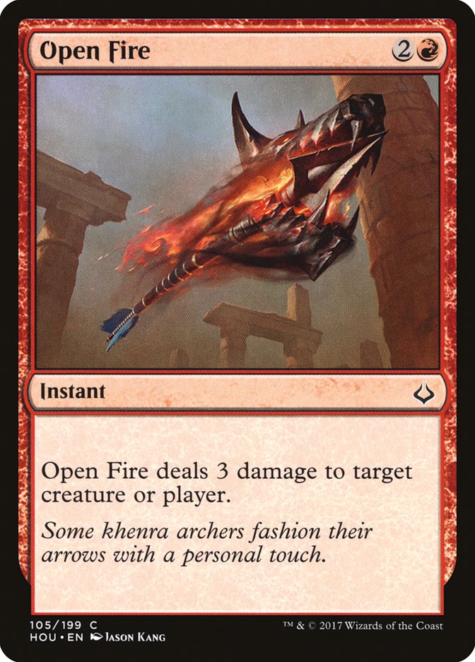 Open Fire [Hour of Devastation] - Magic: The Gathering - Card Brawlers | Quebec | Canada |