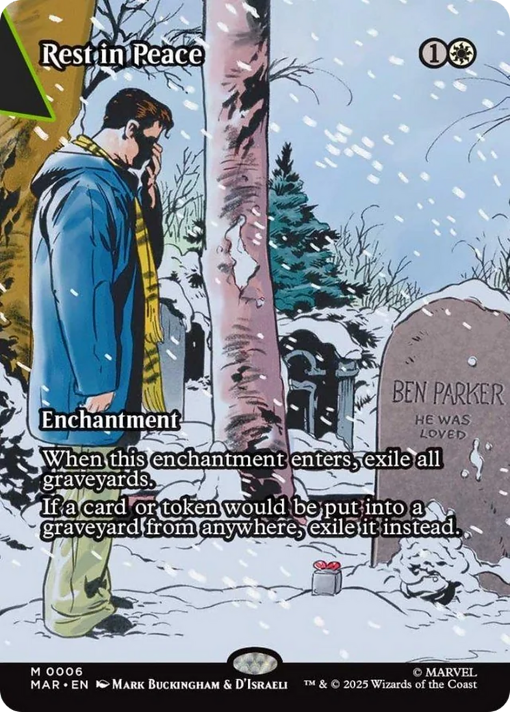Rest in Peace (Borderless) [Marvel Universe: Eternal-Legal] - Magic: The Gathering - Card Brawlers | Quebec | Canada |