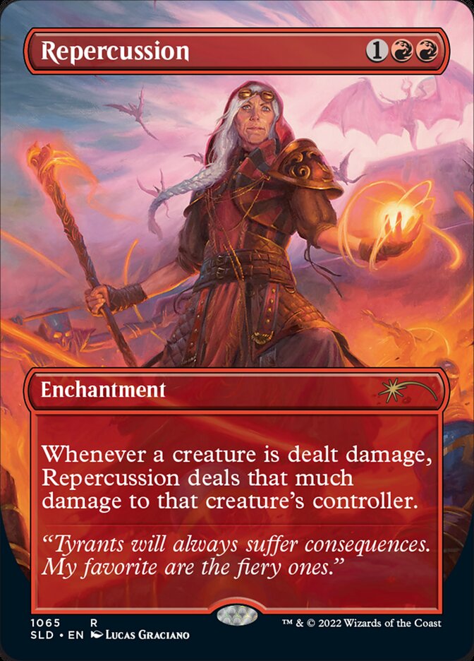 Repercussion (Borderless) [Secret Lair Drop Series] - Magic: The Gathering - Card Brawlers | Quebec | Canada |