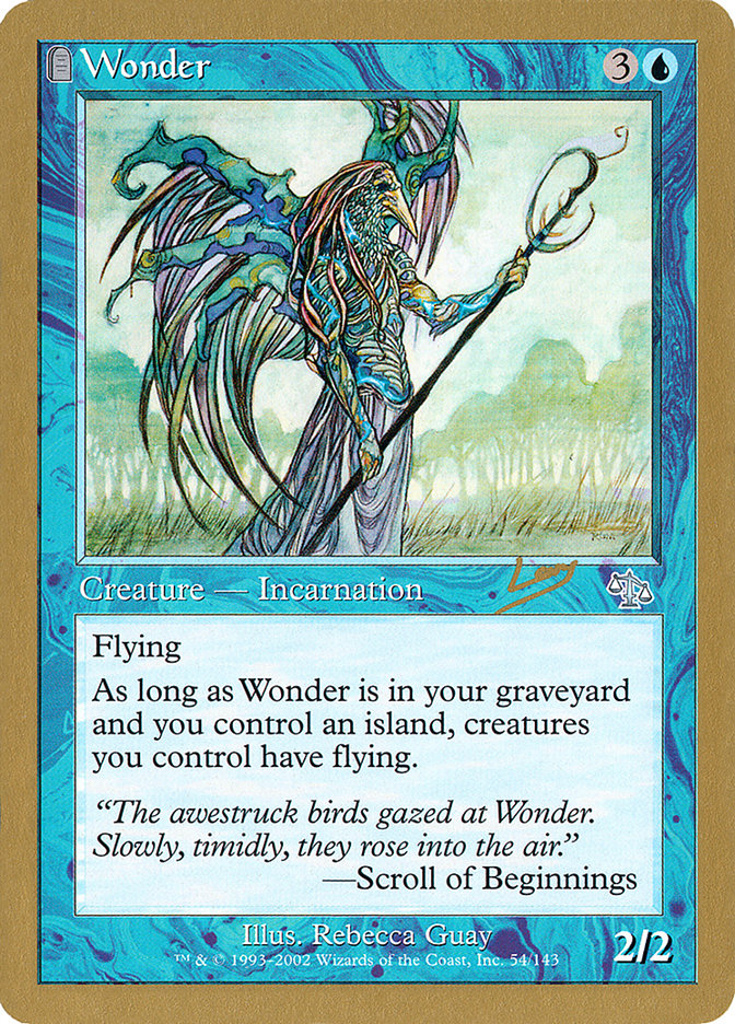 Wonder (Raphael Levy) [World Championship Decks 2002] - Magic: The Gathering - Card Brawlers | Quebec | Canada |