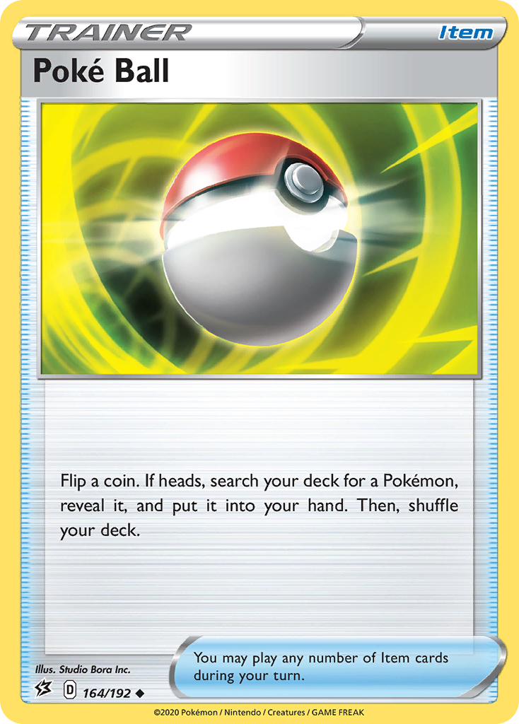 Poke Ball (164/192) [Sword & Shield: Rebel Clash] - Pokémon - Card Brawlers | Quebec | Canada |