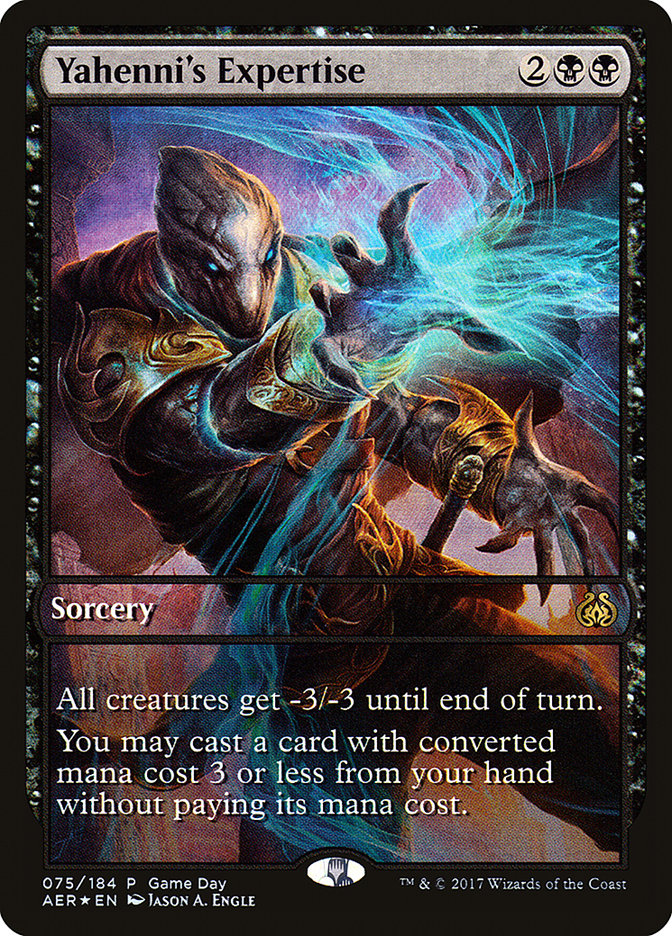 Yahenni's Expertise (Game Day) [Aether Revolt Promos] - Magic: The Gathering - Card Brawlers | Quebec | Canada |
