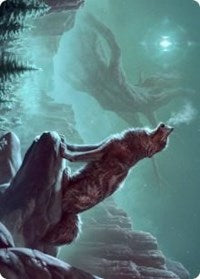 Sarulf's Packmate Art Card [Kaldheim Art Series] - Magic: The Gathering - Card Brawlers | Quebec | Canada |