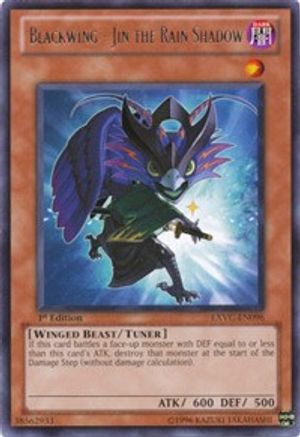 Blackwing - Jin the Rain Shadow [EXVC-EN096] Rare - Yu-Gi-Oh! - Card Brawlers | Quebec | Canada |