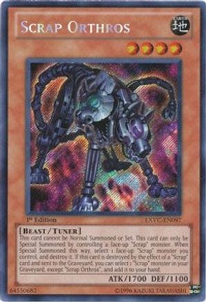 Scrap Orthros [EXVC-EN097] Secret Rare - Yu-Gi-Oh! - Card Brawlers | Quebec | Canada |