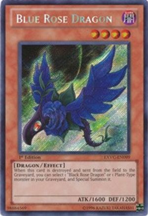 Blue Rose Dragon [EXVC-EN099] Secret Rare - Yu-Gi-Oh! - Card Brawlers | Quebec | Canada |
