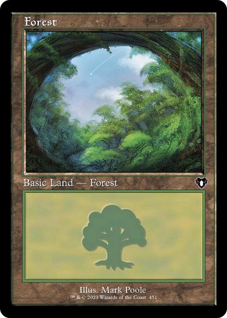 Forest (451) (Retro) [Commander Masters] - Magic: The Gathering - Card Brawlers | Quebec | Canada |