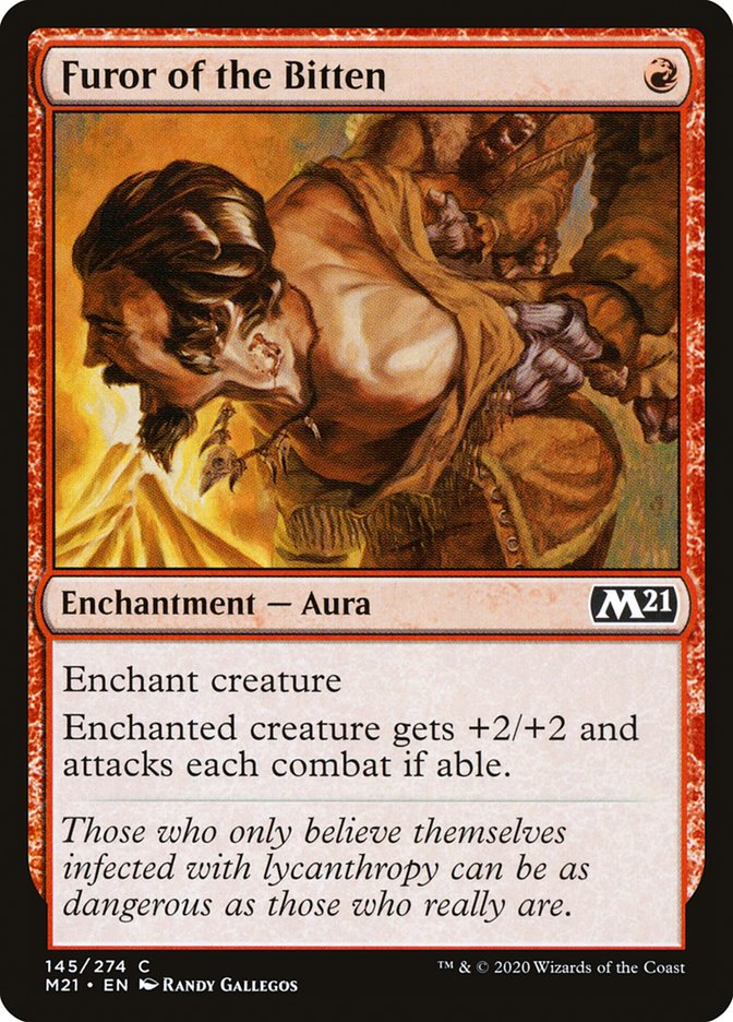 Furor of the Bitten [Core Set 2021] - Magic: The Gathering - Card Brawlers | Quebec | Canada |