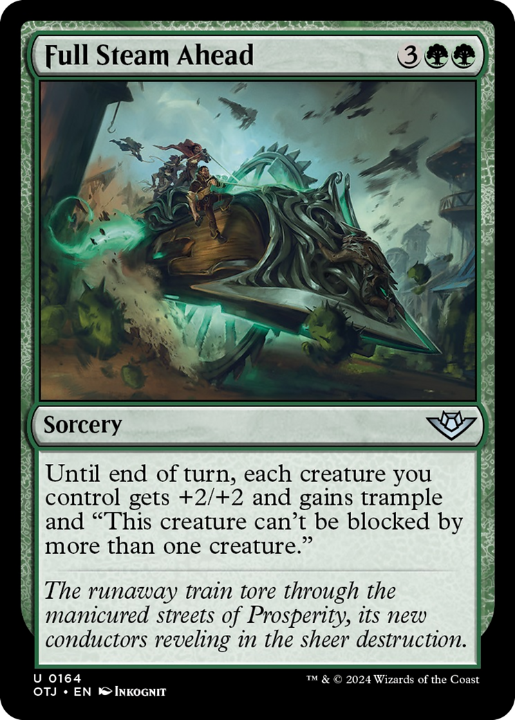 Full Steam Ahead [Outlaws of Thunder Junction] - Magic: The Gathering - Card Brawlers | Quebec | Canada |