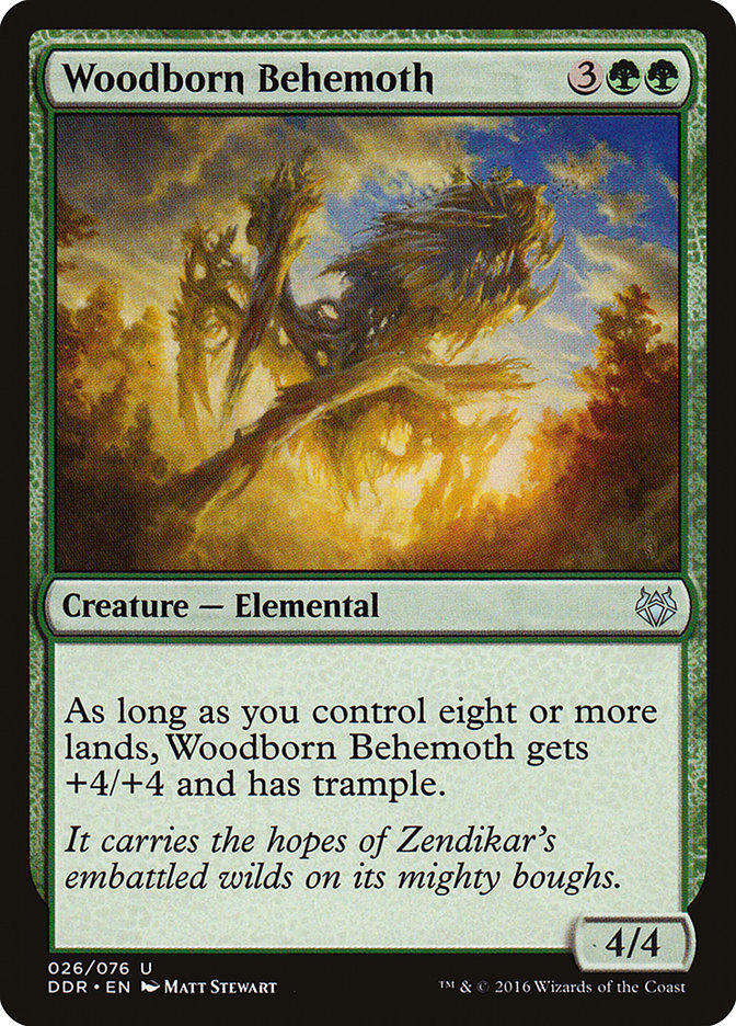 Woodborn Behemoth [Duel Decks: Nissa vs. Ob Nixilis] - Magic: The Gathering - Card Brawlers | Quebec | Canada |