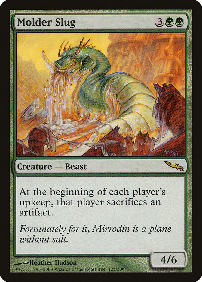 Molder Slug [Mirrodin] - Magic: The Gathering - Card Brawlers | Quebec | Canada |