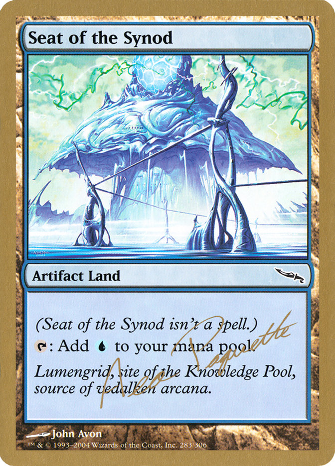 Seat of the Synod (Aeo Paquette) [World Championship Decks 2004] - Magic: The Gathering - Card Brawlers | Quebec | Canada |