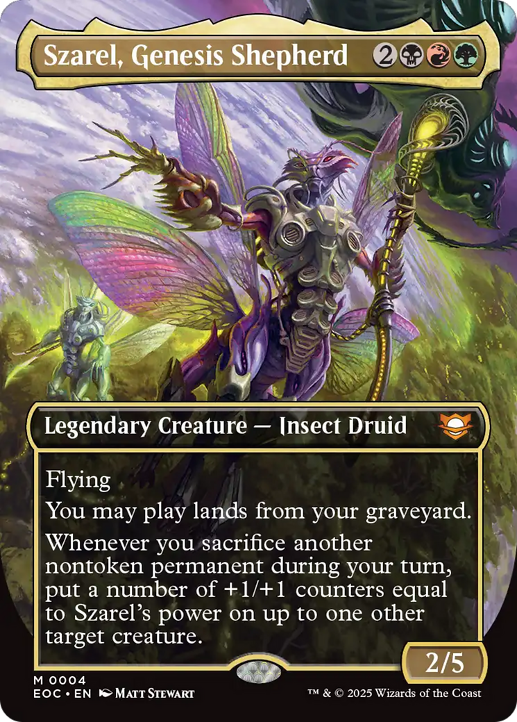 Szarel, Genesis Shepherd (Borderless) [Edge of Eternities Commander] - Magic: The Gathering - Card Brawlers | Quebec | Canada |