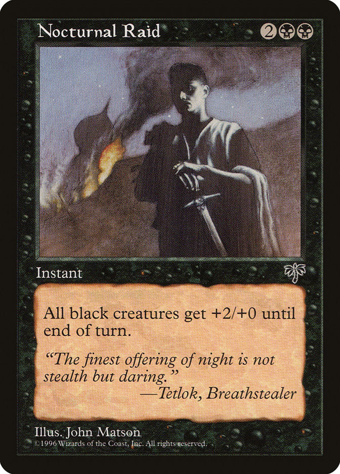 Nocturnal Raid [Mirage] - Magic: The Gathering - Card Brawlers | Quebec | Canada |