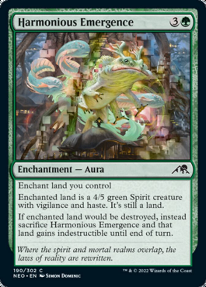 Harmonious Emergence [Kamigawa: Neon Dynasty] - Magic: The Gathering - Card Brawlers | Quebec | Canada |