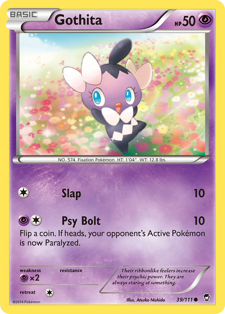 Gothita (39/111) [XY: Furious Fists] - Pokémon - Card Brawlers | Quebec | Canada |