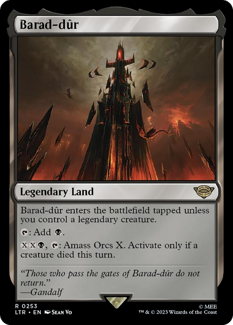 Barad-dur [The Lord of the Rings: Tales of Middle-Earth] - Magic: The Gathering - Card Brawlers | Quebec | Canada |
